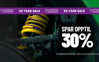 KW 30 år – Jubileumstilbud på KW, ST, AP og BBS